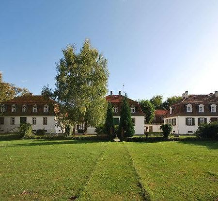 Jagdschloss Moenchbruch Mörfelden-Walldorf Buitenkant foto