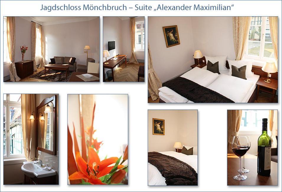 Jagdschloss Moenchbruch Mörfelden-Walldorf Buitenkant foto