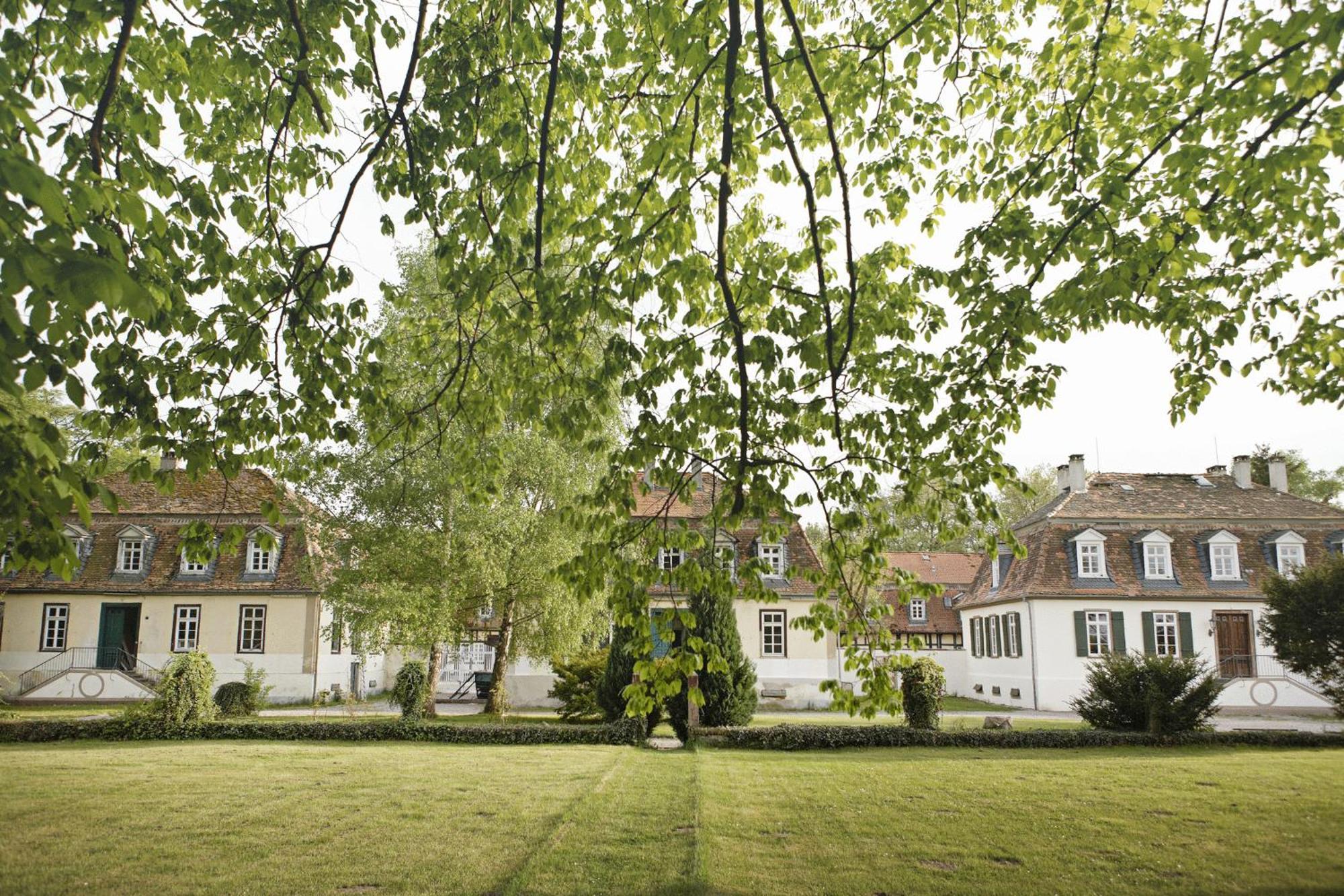 Jagdschloss Moenchbruch Mörfelden-Walldorf Buitenkant foto